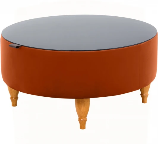 339968 Стол журнальный Italia ОГОГО (арт.339968), (ЛДСП/Оранжевый)