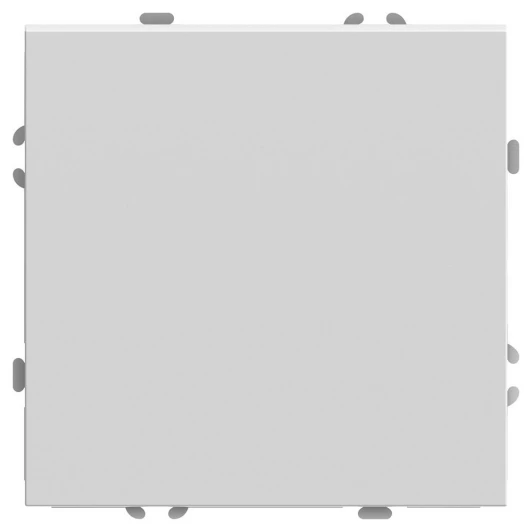 50232 Переключатель одноклавишный (белый фарфор, soft touch) Stekker Эмили 50232