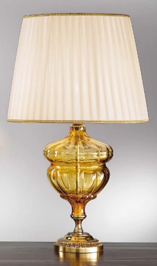 571/1LG/AM Интерьерная настольная лампа Nervilamp 571 571/1LG/AM (220V)