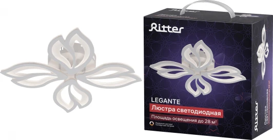 51665 5 Потолочная люстра светодиодная Ritter 51665 5