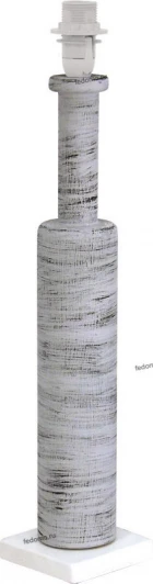 49297 Основание настольной лампы Eglo Vintage, 1 лампа, белый с серым