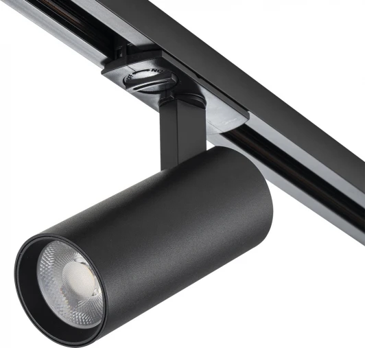 20002TRA/04LED SBK Трековый светильник однофазный Escada 20002 20002TRA/04LED SBK 30Вт, металл, черный матовый (220V, круглые)