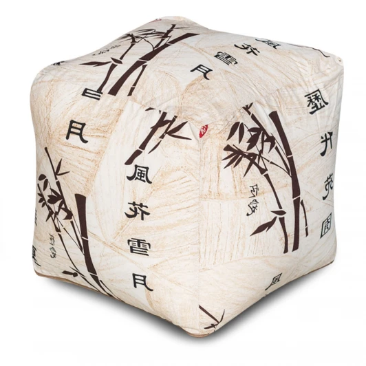 3908701 Пуфик Dreambag Куб Стебли Бамбука (Классический) 3908701