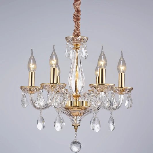 IL2032-6PBC-25 ELITE Подвесная люстра ILLUMICO IL2032-6PBC-25 ELITE