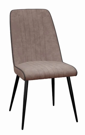 00-00081481 Стул DikLine 325 B5 LATTE, ножки черные 00-00081481