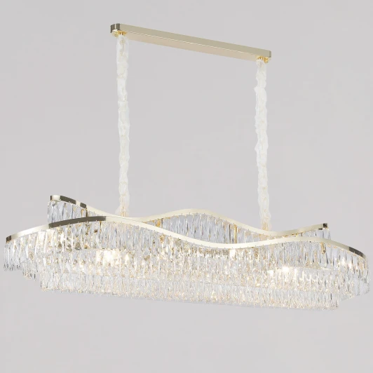 IL5083-1200LZF-25 GD ELITE Подвесная люстра хрустальная ILLUMICO IL5083-1200LZF-25 GD ELITE