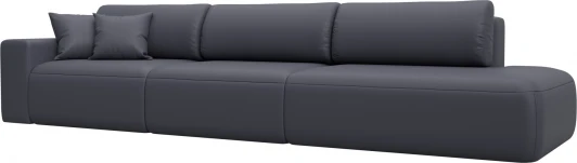 127693L Диван прямой Лига-036 НПБ Модерн Лонг подлокотник слева Лига Диванов (Экокожа) арт.127693L