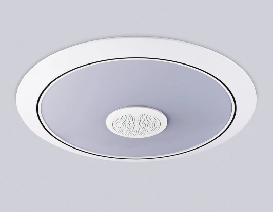 FZ710 Потолочный светильник круглый светодиодный с пультом (Bluetooth-динамик, Ночной режим, С таймером) Ambrella Orbital FZ710