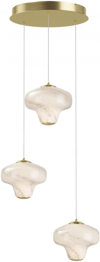 MOD359PL-L17BS3K Подвесной светильник LED Maytoni Sirocco MOD359PL-L17BS3K (220V, на проводе, круглые)