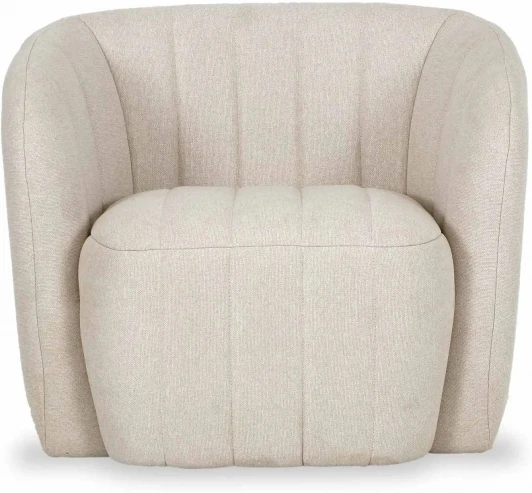 743870 Кресло ОГОГО Lecco (Ткань,Рогожка/Бежевый)