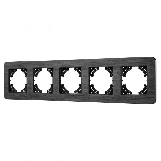 049735 Рамка алюминиевая FRM-AKIRY-AL-5-BK (Arlight) 049735