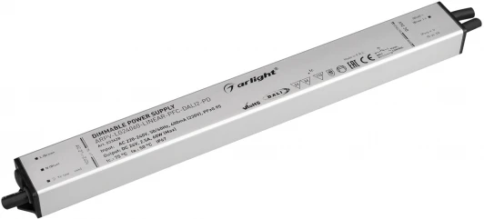 033428 Блок питания ARPV-LG24060-LINEAR-PFC-DALI2-PD (24V, 2.5A, 60W) (Arlight, IP67 Металл, 5 лет) 033428