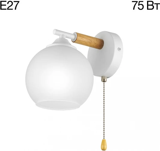 CL133410 Бра Citilux Tika CL133410 (220V, выключатель, шар)