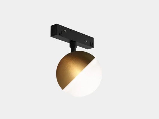 SY-LINK-SFBR-10-WW Трековый светильник магнитный, светодиодный, латунь, 10Вт, IP20 Lumker SY-LINK SY-LINK-SFBR-10-WW