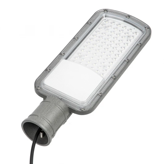 ULV-Q611 50W/6500K IP65 GREY Уличный консольный светильник 6500К угол 60/90 градусов Volpe ULV-Q611 50W/6500K IP65 GREY