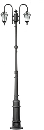 95210SA 10 down E7 Bl Наземный фонарь IP44 Oasis Light ROMA S 95210SA 10 down E7 Bl (220V, фонарь)