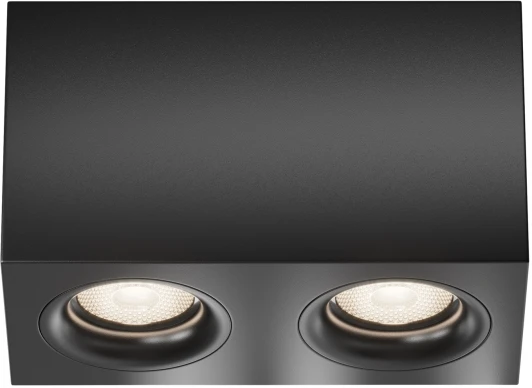 C013CL-02B Потолочный светильник Slim GU10 2x50Вт Maytoni Technical C013CL-02B