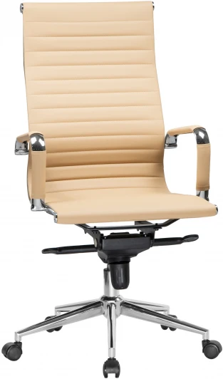 101F-LMR CLARK, цвет бежевый Офисное кресло для руководителей CLARK (бежевый)