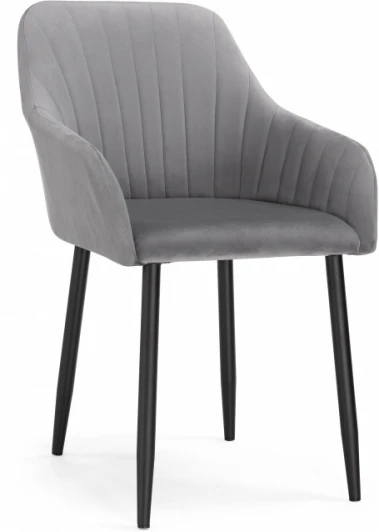 583958 Кресло Слэм без вращения (Слэм темно-серое / черное) Notta арт.583958