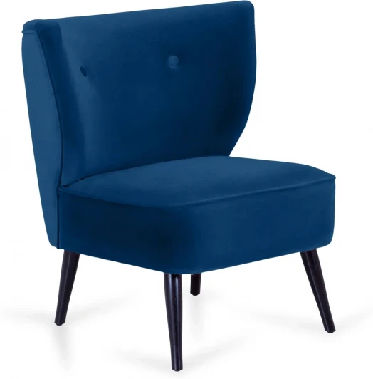 631229 Кресло Modica ОГОГО (арт.631229), (Велюр/Темно-синий)