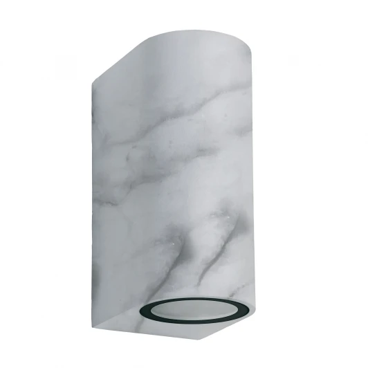 UUL-P52A 2х6W/GU10 IP65 MARBLE Архитектурная подсветка под две лампы GU10 мрамор Uniel UUL-A01S UUL-P52A 2х6W/GU10 IP65 MARBLE