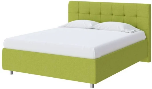 1922331 PROxSON Кровать Nety без основания (Ткань: Рогожка Тетра Яблоко) 90x190