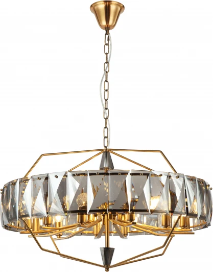 2090/05/12C Подвесная люстра Stilfort Avenue 2090/05/12C (220V, хрусталь, на цепи, круглые)
