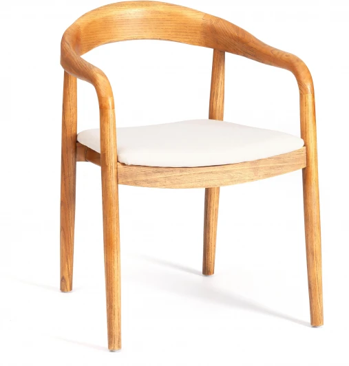 24407 Стул BALDUR Tetchair (Дерево вяз,Лен/Бежевый) арт.24407