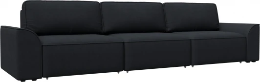 128259 Диван прямой Лига-048 НПБ Лонг Лига Диванов (Замша) арт.128259