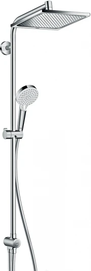 27289000 Душевая стойка Hansgrohe Crometta E 240 1jet Showerpipe Reno EcoSm 27289000 9 л