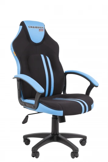 CHAIRMAN GAME 26 NEW Офисное кресло Chairman game 26 Россия черн.голубой New