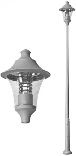 R50.372.000.LXH27 Наземный фонарь светодиодный IP65 Fumagalli Remo R50.372.000.LXH27 (220V)