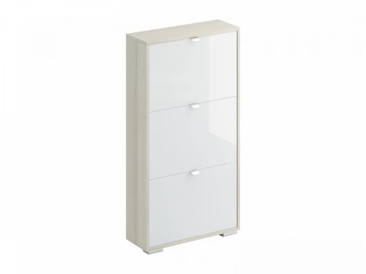 332332 Шкаф для обуви Reggy 3 ОГОГО 332332 (белый)