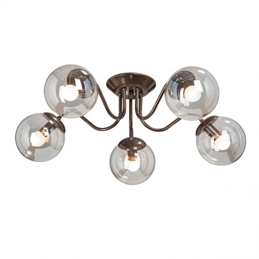 V4887-7/5PL Потолочная люстра Vitaluce V4887-7/5PL (220V, шарики)