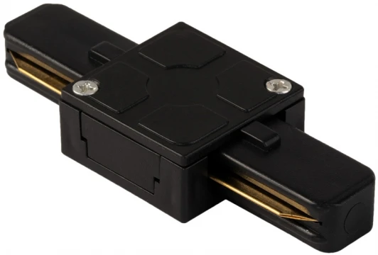 TR-I BK Соединитель «I» для однофазного шинопровода 220V для монтажа на поверхность Imex TR-I BK