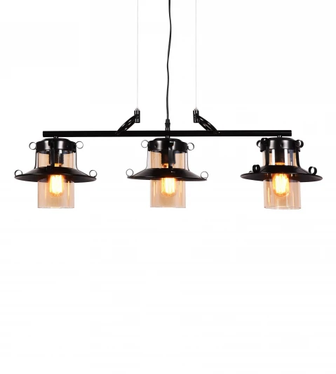 LDP 11328-3 PR BK Подвесной светильник Lumina Deco Capri LDP 11328-3 PR BK