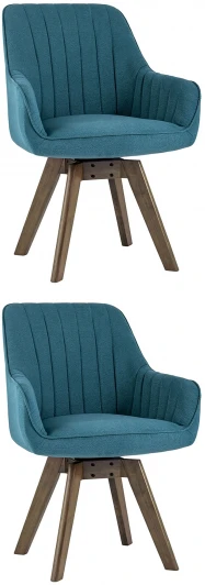 УТ000024032 Стул вращающийся MANS бирюзовый 2 шт. УТ000024032