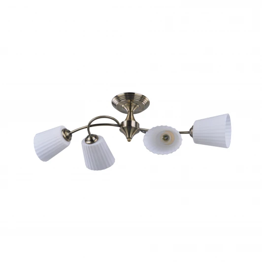 879/4PF-Oldbronze Потолочная люстра IDLamp Dorothea 879/4PF-Oldbronze