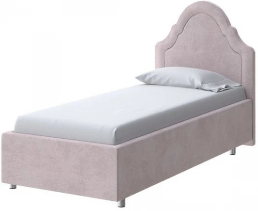 2024787 PROxSON Кровать Эльза (Ткань: Велюр Teddy Лунный) 90x190