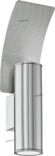 85749 Бра уличное Eglo Riga 2, 2 лампы, никель