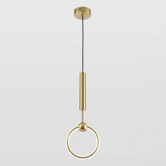 LSP-7093 Подвесной светильник Lussole Lubbock LSP-7093 (LED, 220V, на проводе, кольцо, IP21)