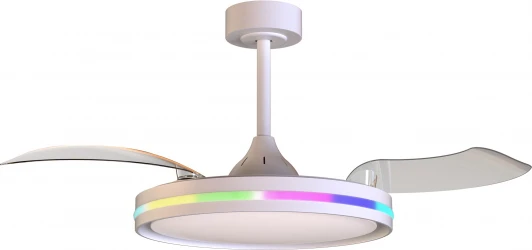 8727 Люстра потолочная-вентилятор с ПДУ Mantra Rafaga 8727