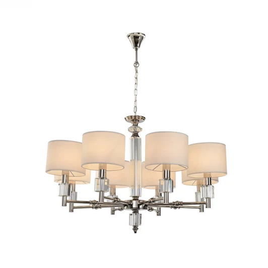 LH1053/8H-NK-WT Подвесная люстра Lumien Hall Malle LH1053/8H-NK-WT