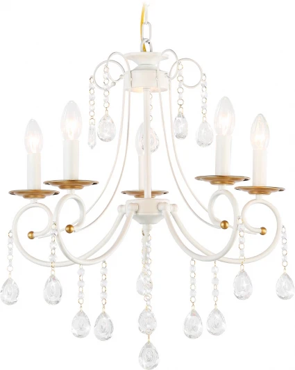 TR4916 Подвесная люстра с хрусталем Ambrella Classic TR4916 (220V, подвески, на цепи, подсвечник, свеча)