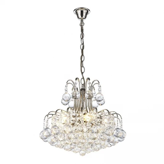 Alanno E 1.5.40.100 N Подвесная люстра Arti Lampadari Alanno E 1.5.40.100 N (220V, хрусталь, на цепи)