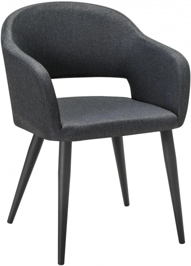 410118131h_Darkgrey_черн Кресло R-Home Oscar тёмно-серый/черный