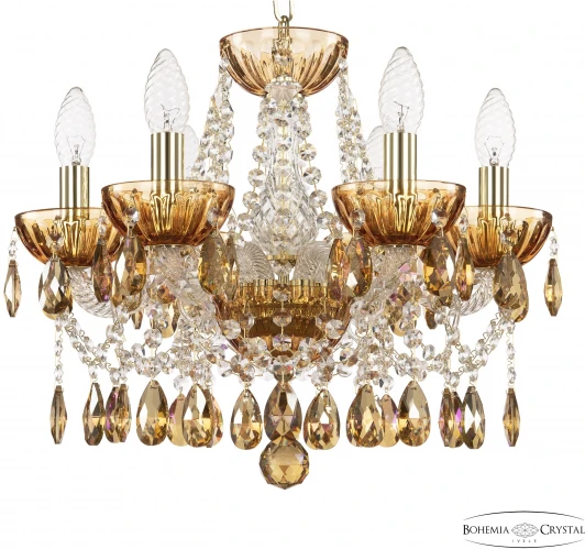 5413/6/141 G Amber/M-1H K777 Подвесная люстра Bohemia 5413 5413/6/141 G Amber/M-1H K777