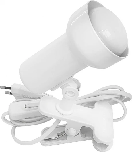 E63/N.W Настольная лампа на прищепке Светкомплект E63/N.W