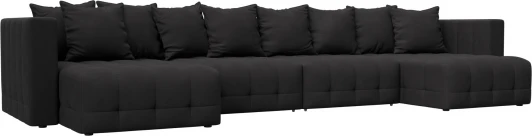 128859 Диван П-образный Лига-052 НПБ Лонг Лига Диванов (Замша) арт.128859