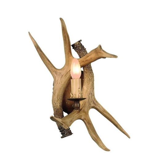 OML-52001-01 Бра Omnilux Loureiro OML-52001-01 (220V, подсвечник, свеча, рога)